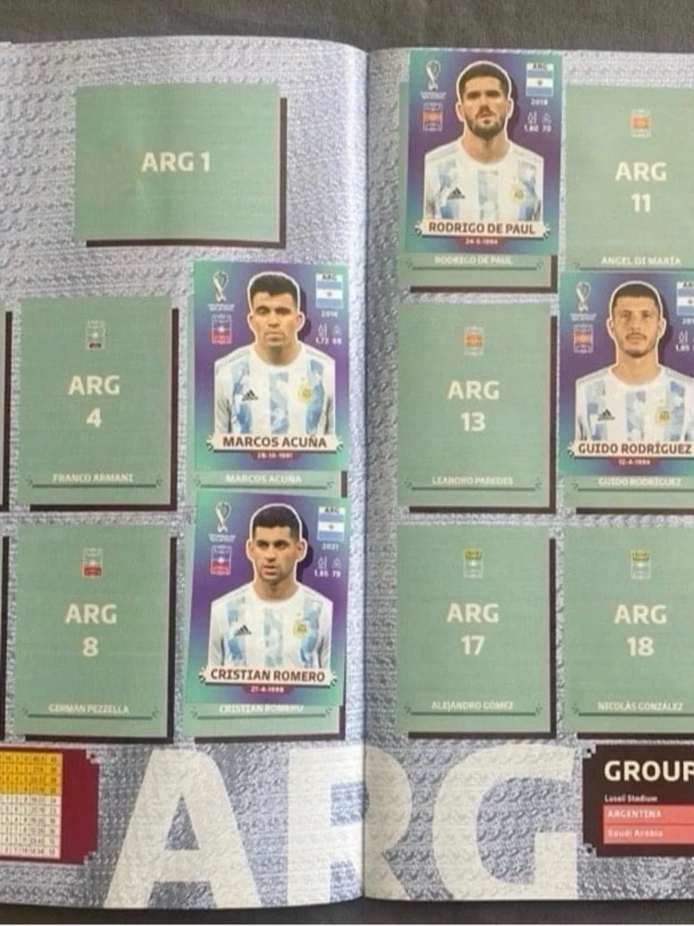FIFA World Cup Qatar 2022 Panini Sticker Book Soccer Football UEFA
